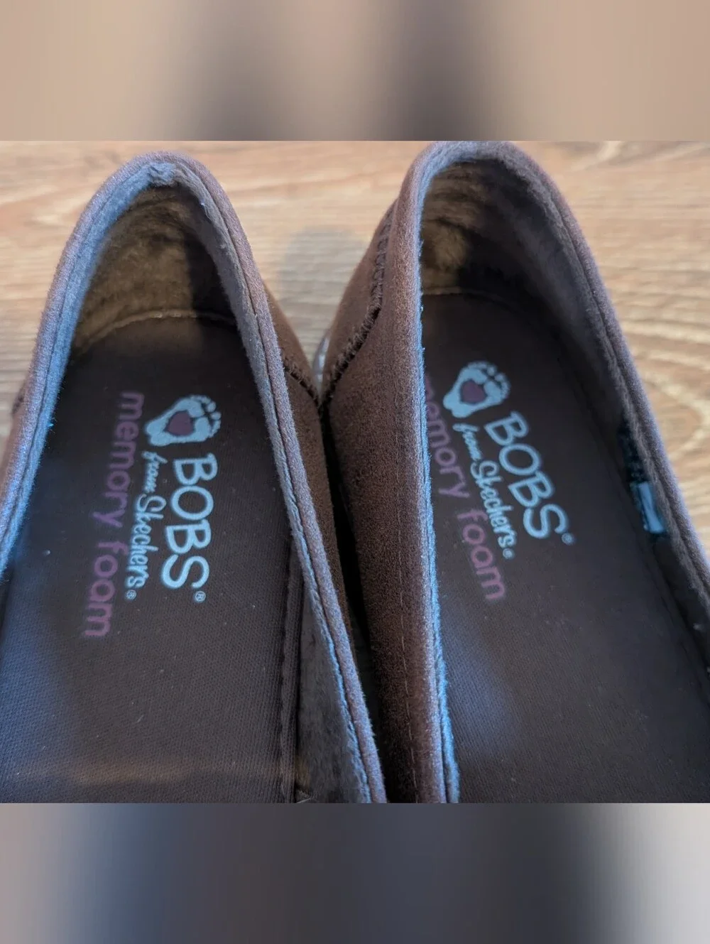 Skechers Women's BOBS Chill Lugs Brown Loafers Size 9 1/2